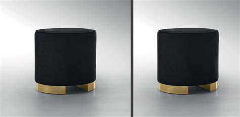 fendi asja round ottoman|fendi casa armchair.